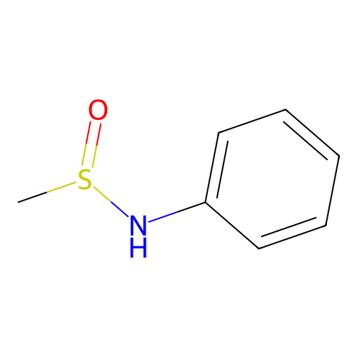 N-phenylmethanesulfinamide structure