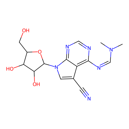 Formamidine,3-d]pyrimidin-4-yl-N,N-dimethyl- structure
