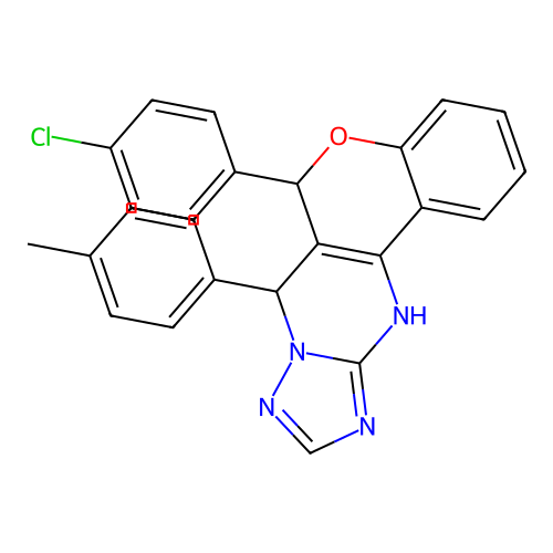 C25H19ClN4O structure