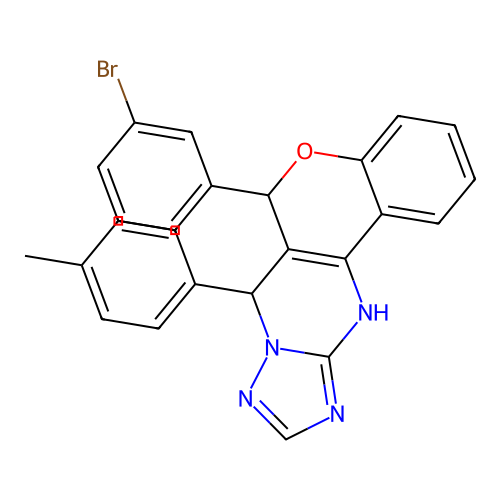 C25H19BrN4O structure