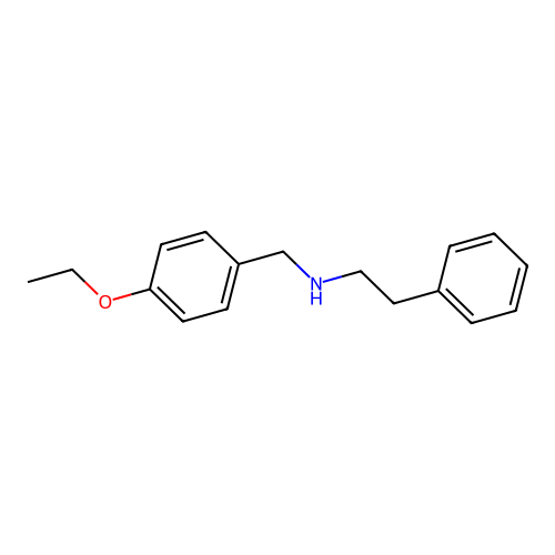 [(4-Ethoxyphenyl)methyl](2-phenylethyl)amine structure
