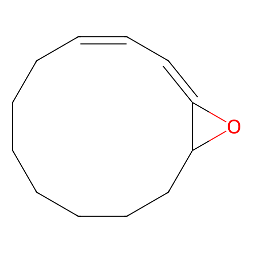13-Oxabicyclo(10.1.0)tridecadiene structure
