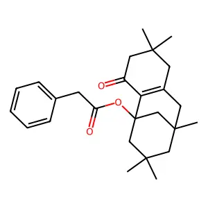 Diisophoronphenylacetat structure