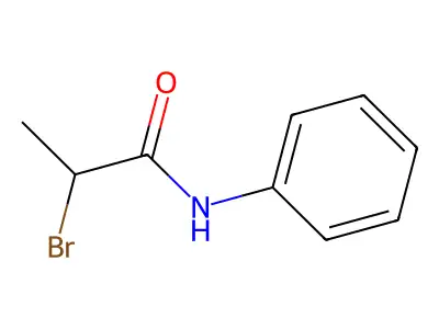 2-溴-N-苯基丙酰胺 structure