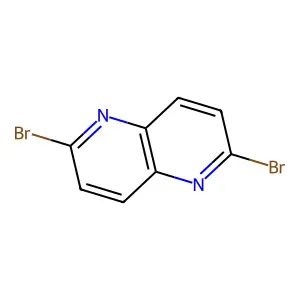 2,6-Dibromo-1,5-naphthyridine structure