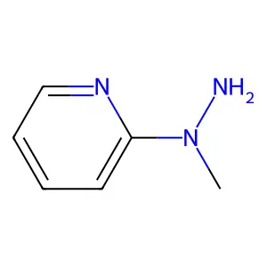 Pyridine, 2-(1-methylhydrazinyl)- structure