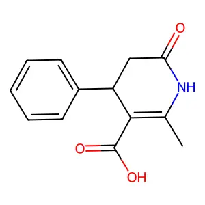 6-methyl-2-oxo-4-phenyl-3,4-dihydro-1H-pyridine-5-carboxylic acid structure