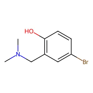 4-Bromo-alpha-(dimethylamino)-O-cresol structure