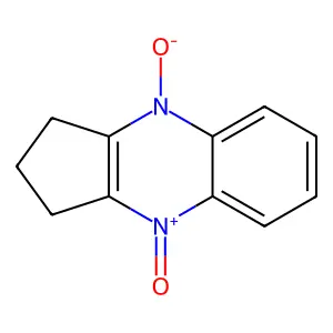 1H-Cyclopenta[b]quinoxaline, 2,3-dihydro-, 4,9-dioxide structure
