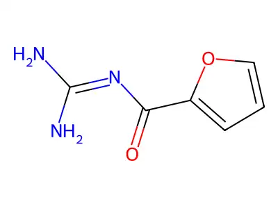 2-Furancarboxamide, N-(aminoiminomethyl)- structure
