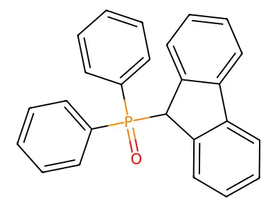 9H-Fluoren-9-yldiphenylphosphine oxide structure