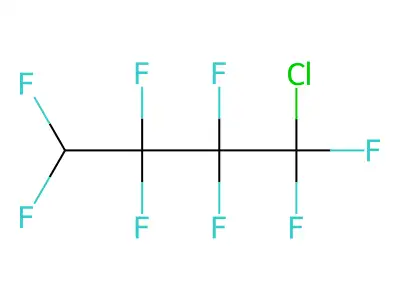 Butane, 1-chloro-1,1,2,2,3,3,4,4-octafluoro- structure