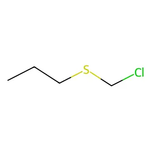 1-(Chloromethylsulfanyl)propane structure