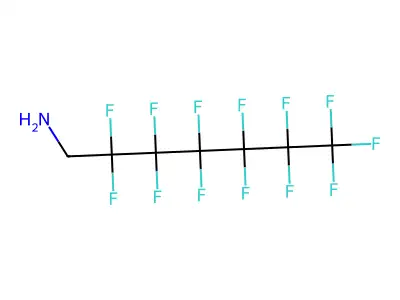 1H,1H-Tridecafluoroheptylamine structure