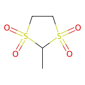 2-Methyl-1,3-dithiolane 1,1,3,3-tetraoxide structure