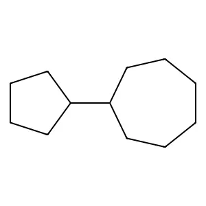 Cyclopentylcycloheptane structure