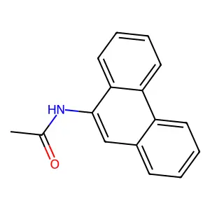 9-菲基乙酰胺 structure