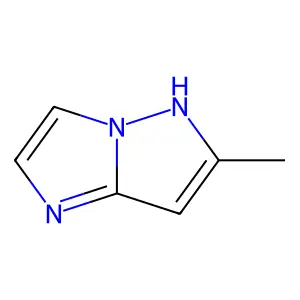 6-Methyl-1H-imidazo[1,2-b]pyrazole structure