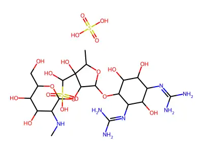 Streptosulmycin sulfate structure