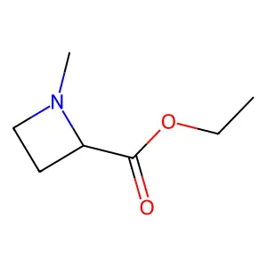 Ethyl 1-methyl-2-azetidinecarboxylate structure