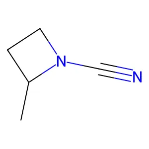 N-Cyano-2-methylazetidine structure