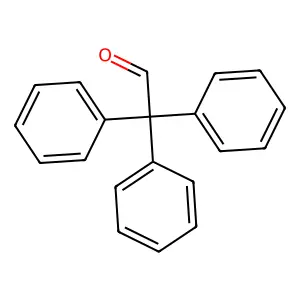 Triphenylacetaldehyde structure