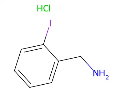 o-Iodobenzylamine hydrochloride structure