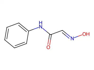 (2Z)-2-hydroxyimino-N-phenylacetamide structure