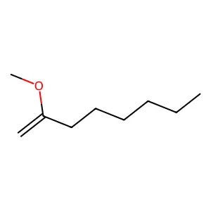 1-Hexylvinyl methyl ether structure