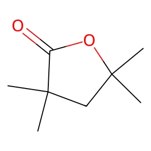3,3,5,5-Tetramethyloxolan-2-one structure