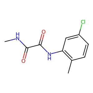 N-(5-chloro-2-methylphenyl)-N'-methylethanediamide structure