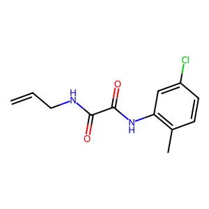 N-(5-chloro-2-methylphenyl)-N'-(prop-2-en-1-yl)ethanediamide structure