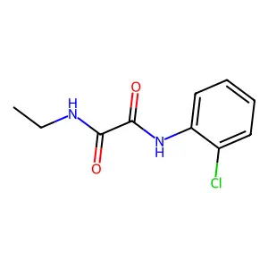 N-(2-chlorophenyl)-N'-ethylethanediamide structure