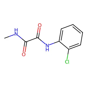 N'-(2-chlorophenyl)-N-methyloxamide structure