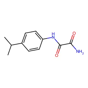 N-[4-(propan-2-yl)phenyl]ethanediamide structure