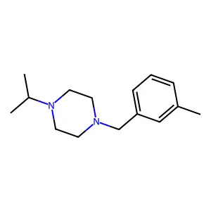 1-(3-Methylbenzyl)-4-(propan-2-yl)piperazine structure
