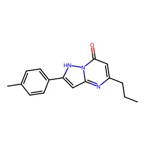 5-Propyl-2-p-tolyl-4H-pyrazolo[1,5-a]pyrimidin-7-one structure