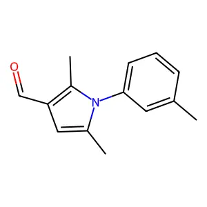 2,5-Dimethyl-1-m-tolyl-1H-pyrrole-3-carbaldehyde structure
