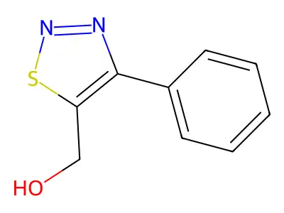 (4-Phenyl-1,2,3-Thiadiazol-5-Yl)Methanol structure