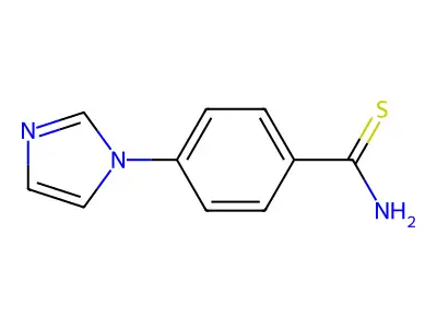 4-(1H-Imidazol-1-yl)benzenecarbothioamide structure