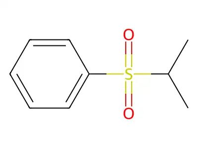 ((1-Methylethyl)sulfonyl)benzene structure