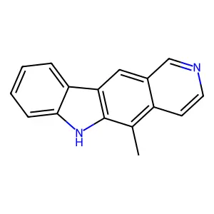 5-Methyl-6H-pyrido(4,3-b)carbazole structure