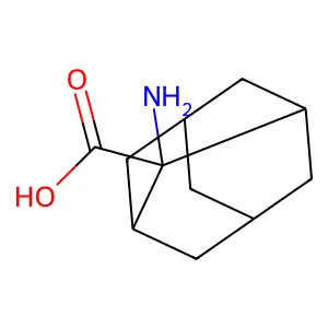 2-氨基金刚烷-2-甲酸 structure