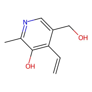 4-Ethenyl-5-hydroxy-6-methyl-3-pyridinemethanol structure