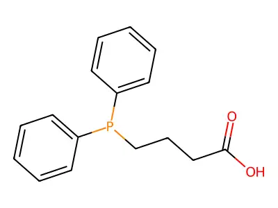4-diphenylphosphanylbutanoic Acid structure