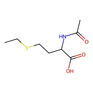 L-Homocysteine, N-acetyl-S-ethyl- structure