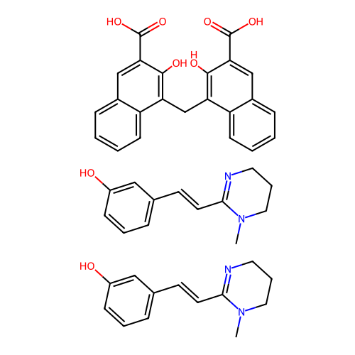 OXANTEL PAMOATE structure