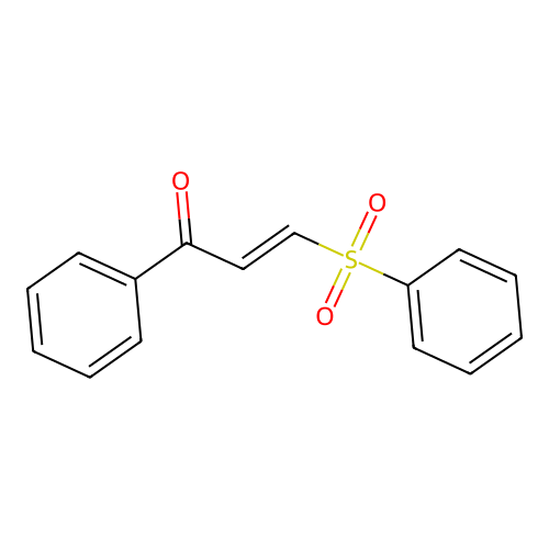 3-(Benzenesulfonyl)-1-phenylprop-2-en-1-one structure