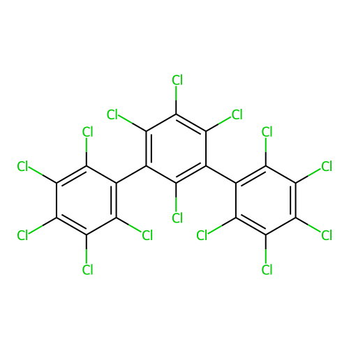 m-Perchloroterphenyl structure