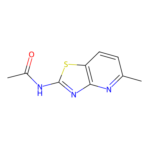 N-(5-methyl-[1,3]thiazolo[4,5-b]pyridin-2-yl)acetamide structure